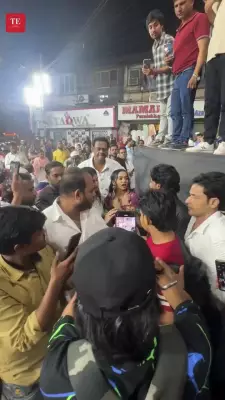 Manisha Rani Faces Overwhelming Fan Mob After Public Appearance