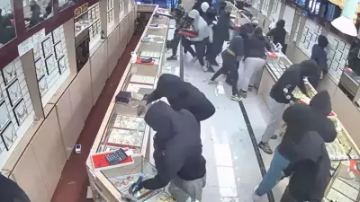 Masked Crew's 70-Second Heist Strips California Jewelry Store of $1.7M in Gold and Diamonds