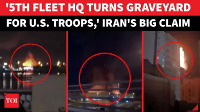 Massive Fire at US Navy's 5th Fleet HQ in Bahrain, Iran Claims 21 American Soldiers Killed