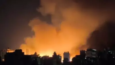 Massive Fire in Delhi's Uttam Nagar Destroys Hundreds of Slum Dwellings