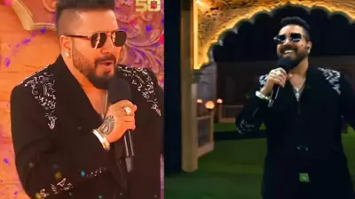 Mika Singh's Surprise Concert Transforms 'The 50' House into Holi Celebration