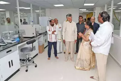 Naidu Inaugurates Advanced TTD Food Lab in Tirumala to Ensure Prasadam Safety