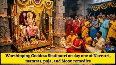 Navratri Day 1: Worshipping Goddess Shailputri for Grounding and Stability