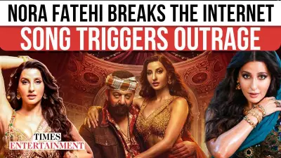 Nora Fatehi's 'Sarke Chunar Teri Sarke' Sparks Internet Controversy Over Creative Freedom