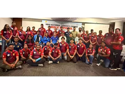 NRAI National Coaches Course Concludes in Jamshedpur, Training 33 Shooting Coaches