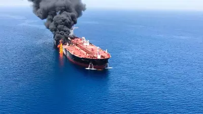 Oil Tanker Explodes Off Kuwait Coast, Spills Crude Amid Regional Conflict