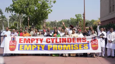 Opposition MPs Protest LPG Crisis in Parliament, Delhi Assembly Over 'Empty Promises'