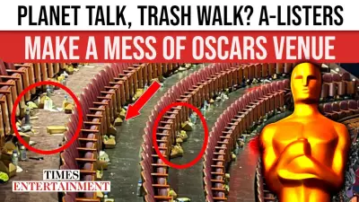 Oscars 2026 Venue Chaos: Viral Photo of Dolby Theatre Trash Sparks Climate Hypocrisy Debate
