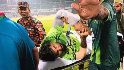 Pakistan's Hussain Talat Hospitalized After Shoulder Injury in ODI Against Bangladesh
