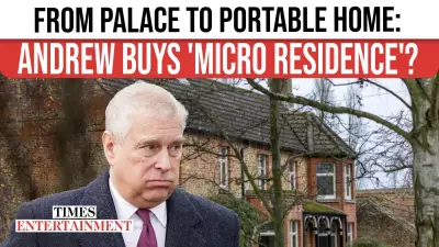 Prince Andrew's Post-Arrest Life Unveiled With Mysterious Mobile Home at Sandringham