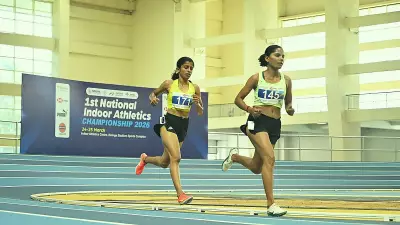 Priyanka Goswami and Krishik Kumar Clinch Gold at National Indoor Athletics Championships