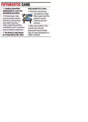 Pune Hospital Implants Wireless Leadless Pacemaker in 61-Year-Old Patient