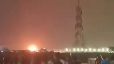 Qatar's World's Largest LNG Plant Hit by Iranian Missile Fire, Video Emerges
