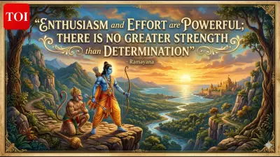 Ramayana's Timeless Wisdom: The Power of Determination in Life's Journey