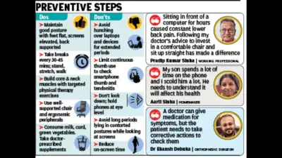 Ranchi Doctors Report Surge in Screen-Time Related Health Issues Among Youth and Professionals
