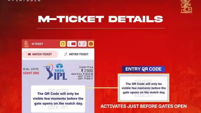 RCB vs SRH IPL Tickets Sell Out in Just 4 Minutes at M Chinnaswamy Stadium