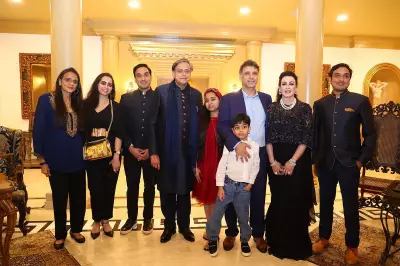 Rohit Kochhar Hosts Birthday Celebration for Shashi Tharoor, Attended by MPs, Diplomats, and Judges