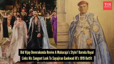 Royal Fashion Flashback: Vijay Deverakonda's Cape Echoes Maharaja Sayajirao Gaekwad III