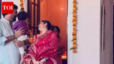 Sagarika Ghatge Celebrates Gudi Padwa with Family, Son Fateh Loves Puran Poli