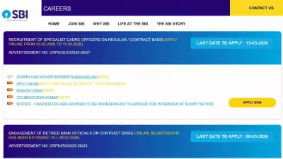 SBI SCO Recruitment 2026: Apply for 116 Specialist Officer Posts Before Deadline