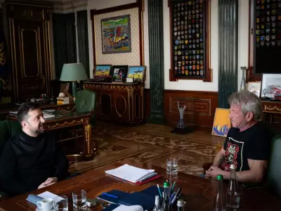 Sean Penn Skips Oscars for Ukraine Meeting with President Zelenskyy