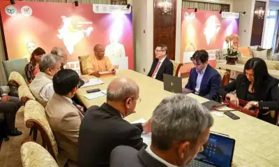 Singapore, Japan CEOs to Visit UP Following CM Yogi's Investment Tour
