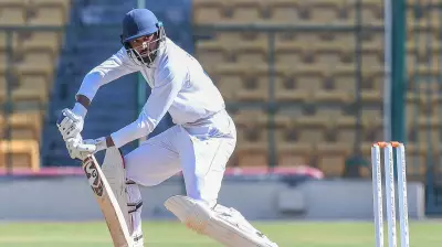 Smaran R Fulfills Expectations with Stellar 950-Run Ranji Trophy Season