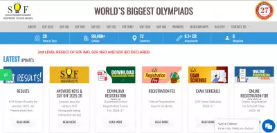 SOF Level 2 Results 2026 Declared: Check IMO, IEO, NSO Scores Online