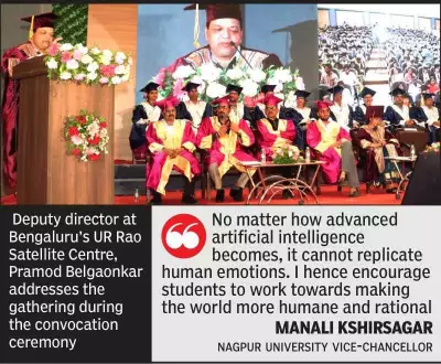 Space Official Urges Youth to Use Tech for Social Uplift at Nagpur Convocation