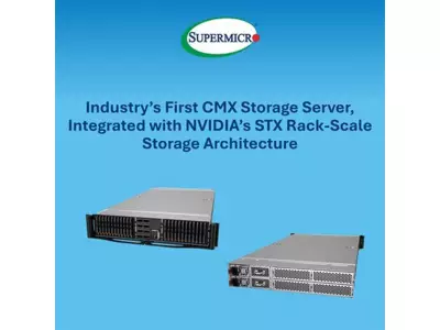 Supermicro Unveils NVIDIA BlueField-4 STX Storage Server to Boost AI Inference