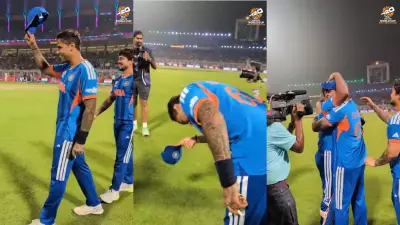 Suryakumar Yadav's Viral Gesture: Bows to Sanju Samson After Match-Winning Knock