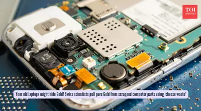 Swiss Scientists Extract Pure Gold from E-Waste Using Cheese Byproduct Whey