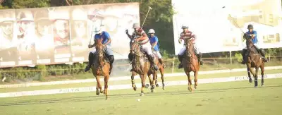 Team Jaipur vs Team Krishna in SMS Gold Vase Polo Final on Sunday