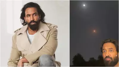 Telugu Star Vishnu Manchu Films Missile Interceptions Over Dubai, Home Shaken