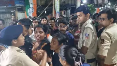 TMC and BJP Workers Clash in Baranagar Over Posters, Security Tightened