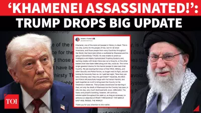 Trump Declares Iran's Supreme Leader Khamenei Dead in US-Israel Attack
