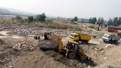 Two JCBs Seized in Chandigarh Crackdown on Illegal Mining Activities