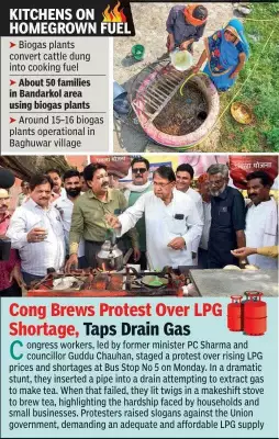 Two MP Villages Defy LPG Crisis with Biogas Plants, Achieve Self-Reliance
