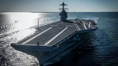 USS Gerald Ford's Middle East Exit: Fire, Sewage & Readiness Issues Amid Iran Tensions