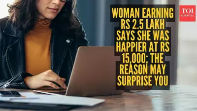 Viral Post Reveals: Professional Was Happiest Earning Rs 15,000, Not Rs 2.5 Lakh