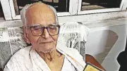 103-Year-Old Gandhian Padma Shri V P Appukkutta Poduval Prepares to Vote in Elections