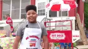 13-Year-Old Entrepreneur's Hot Dog Stand Thrives in Minneapolis with Community Support