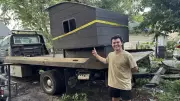 22-Year-Old Builds $3,000 Tiny Home on Truck for Rent-Free Nomadic Life Across America