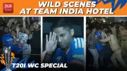Ahmedabad Erupts in Celebration as T20 World Cup Champions Arrive at Hotel