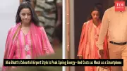 Alia Bhatt's Vibrant Pink Kurta Set Defines Effortless Spring Airport Fashion