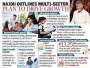 Andhra CM Naidu Unveils Universal Health Policy, Major Investments to Boost Economy