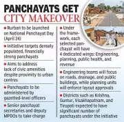 Andhra Pradesh Launches 'Rurban' Model to Transform 359 Panchayats with Urban Infrastructure