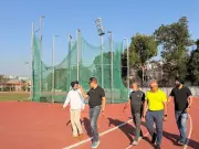 Asian Relay Championships Delegation Inspects Chandigarh's Sector 7 Sports Complex