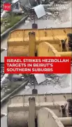 Beirut's Southern Suburbs in Ruins as IDF Strikes Hezbollah Amid Escalating Conflict