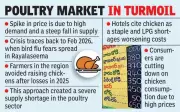 Broiler Chicken Prices Hit Record ₹380/kg in Vijayawada Amid Supply Crisis